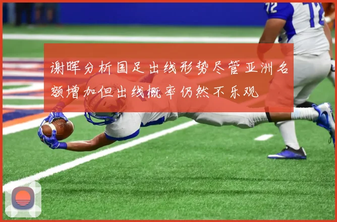 谢晖分析国足出线形势尽管亚洲名额增加但出线概率仍然不乐观